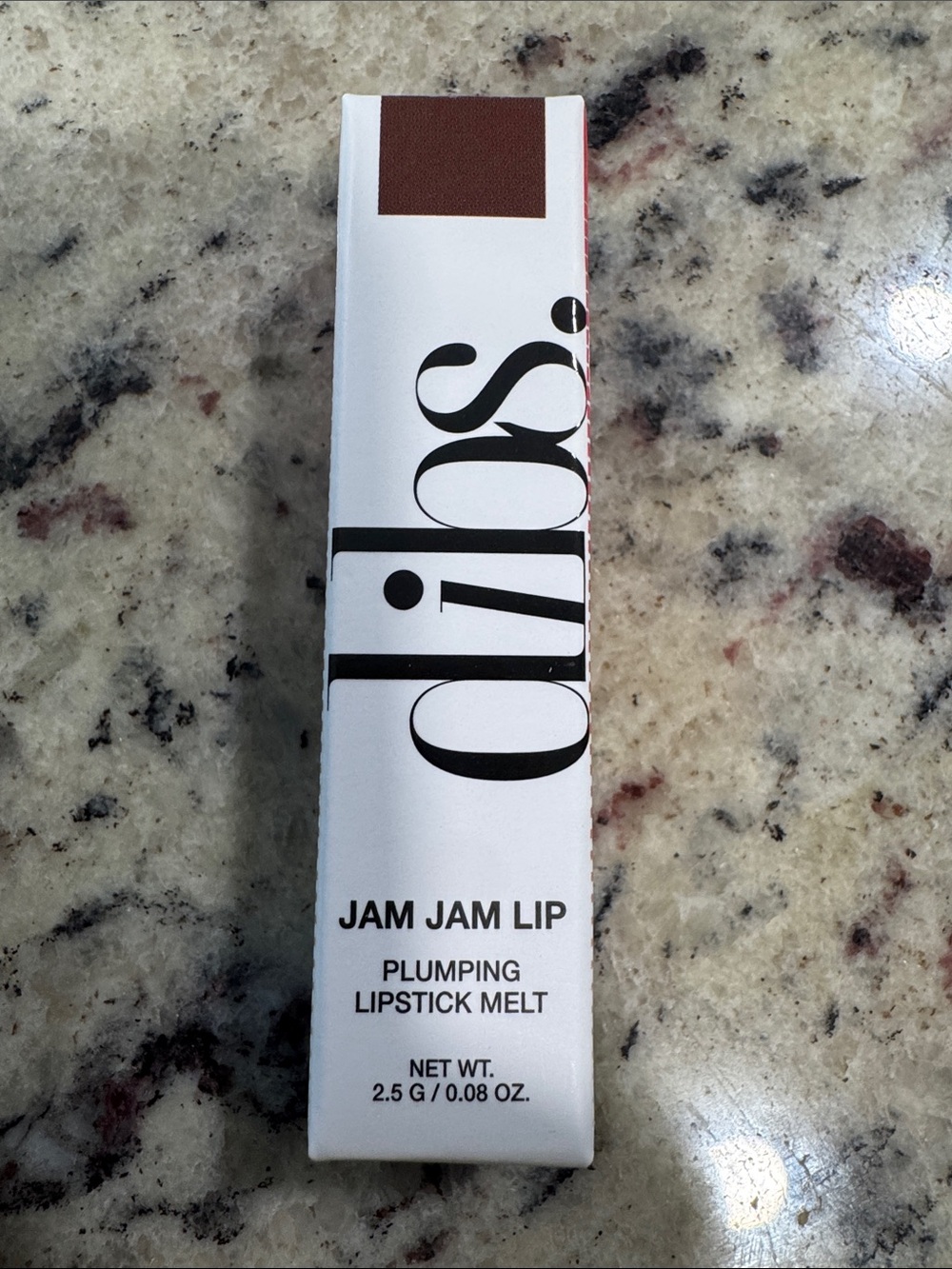olis Jam Jam Lip Plumping Lipstick Melt — Brown Shade